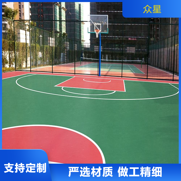 新余市人造草坪篮球场硅PU - 排名